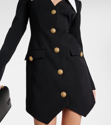 Virgin wool minidress | Balmain