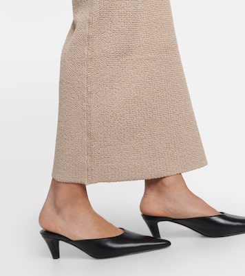 Off-Shoulder-Maxikleid | Toteme