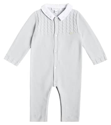 Baby cable-knit cotton onesie | Tartine et Chocolat