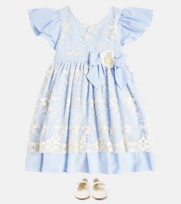 Embroidered chiffon and tulle dress | Patachou