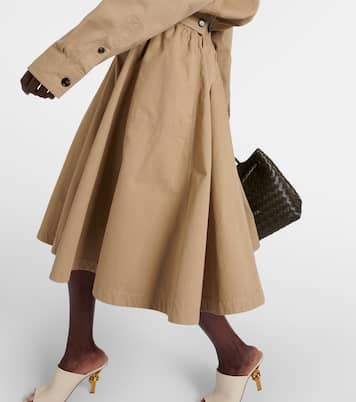 Cotton twill shirt dress | Bottega Veneta
