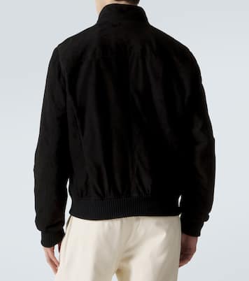 Suede bomber jacket | Thom Sweeney