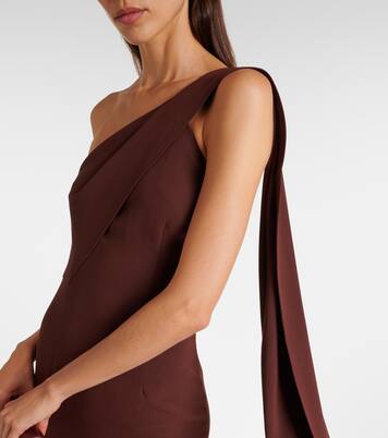Robe midi asymétrique | Roland Mouret