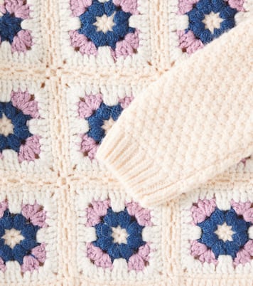 Alicia floral crochet sweater | Louise Misha