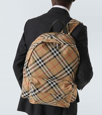 Burberry Check backpack | Burberry