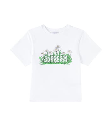 Printed cotton jersey T-shirt | Burberry Kids