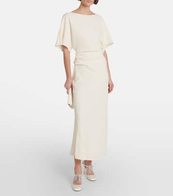 Pumps Verity 95 aus Satin mit Kristallen | Jimmy Choo