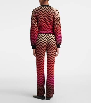 Palazzo-Hose aus Häkelstrick | Missoni