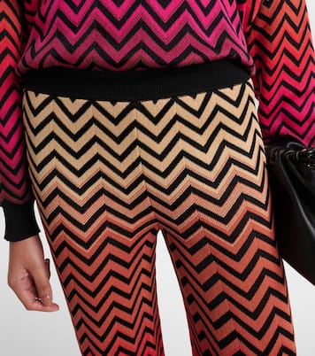 Palazzo-Hose aus Häkelstrick | Missoni