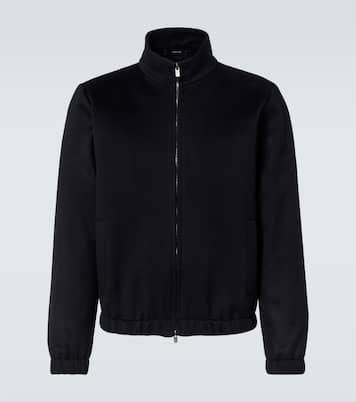 Bomber Camillo in cashmere | Saman Amel