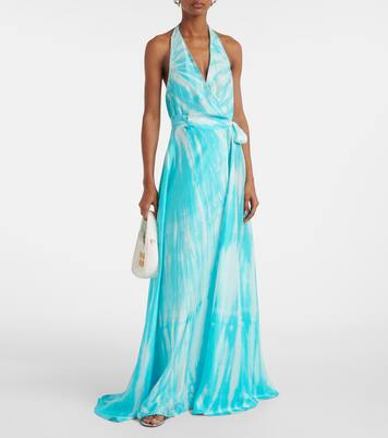 Maxikleid aus Seide | Anna Kosturova