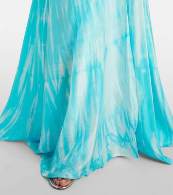 Maxikleid aus Seide | Anna Kosturova