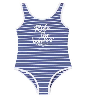 Striped swimsuit | Brunello Cucinelli Kids