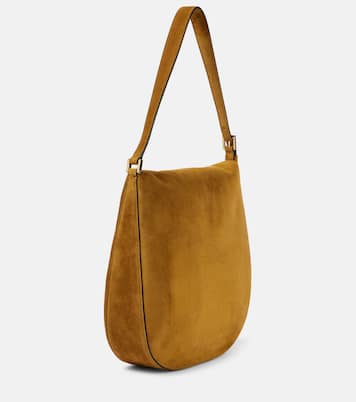 Borsa a spalla Tondo Large in suede | Savette