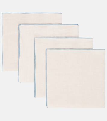 Set of 4 linen napkins | Once Milano