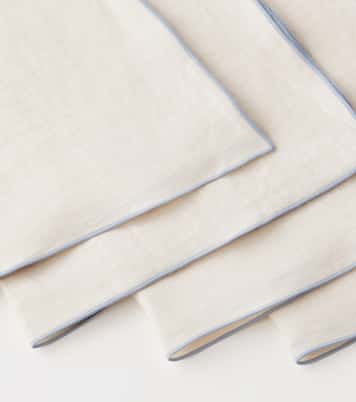 Set of 4 linen napkins | Once Milano