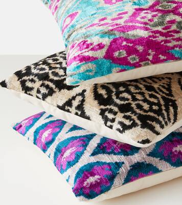 Velvet cushion | Les-Ottomans