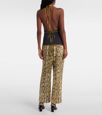 Top aus Satin-Crêpe | Dries Van Noten