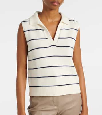 Pullunder Nayla aus Baumwolle und Kaschmir | Velvet