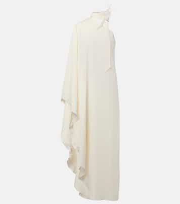 Maxikleid Bolkan Garden mit Federn | Taller Marmo