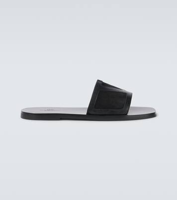 Mules Viva Superstar en cuir et daim | Valentino Garavani