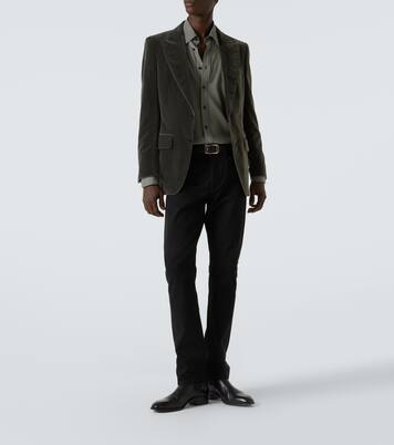 بوت تشيلسي من الجلد Hainaut | Tom Ford