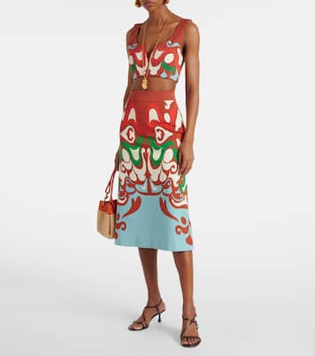 Midirock Baia aus einem Baumwollgemisch | La DoubleJ