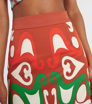 Midirock Baia aus einem Baumwollgemisch | La DoubleJ