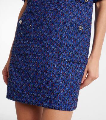 Robe en tweed à sequins | Alessandra Rich