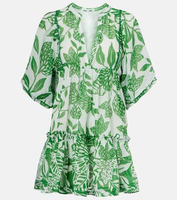 Robe Aria en coton à fleurs | Poupette St Barth