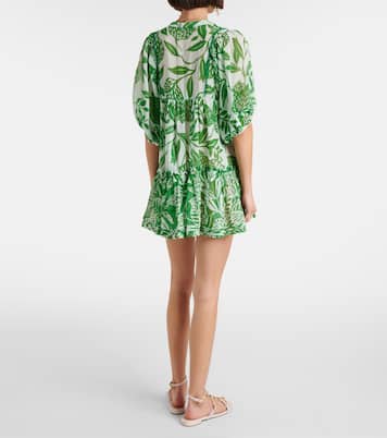 Robe Aria en coton à fleurs | Poupette St Barth