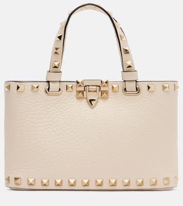 Tote Bag Rockstud Mini aus Leder | Valentino Garavani
