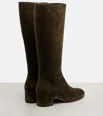 Joelle 45 suede knee-high boots | Gianvito Rossi