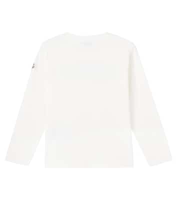 Logo printed cotton T-shirt | Moncler Enfant