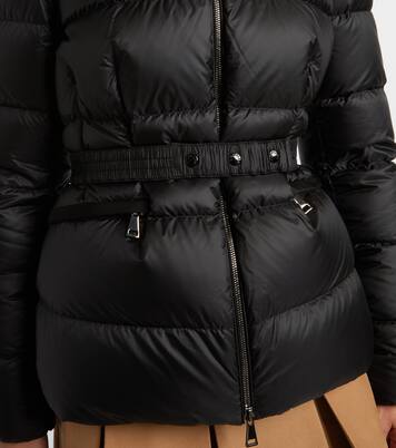 Boed shearling-trimmed down jacket | Moncler