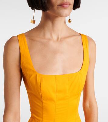 Robe Wells en coton | Staud