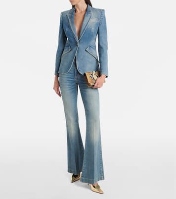 Slingback-Pumps Jessica 105 aus Metallic-Leder | Paris Texas