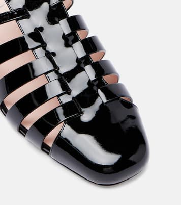 Mini Très Vivier 25 patent leather sandals | Roger Vivier