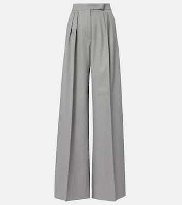 Weite Hose Baden aus Schurwolle | Max Mara