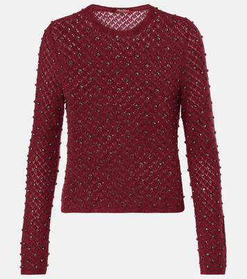 Pullover Rally con cristalli | Max Mara
