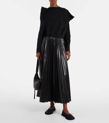 Maxirock aus Jersey | Junya Watanabe