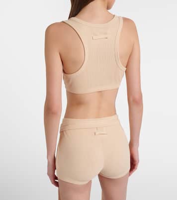 Shorts aus Rippstrick | Jean Paul Gaultier