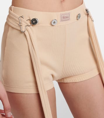 Shorts aus Rippstrick | Jean Paul Gaultier