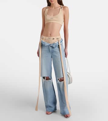 Shorts aus Rippstrick | Jean Paul Gaultier