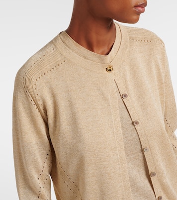 Tasse lamé cardigan | Joseph