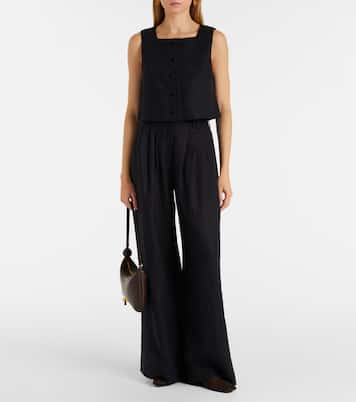 Cropped-Top Rio aus Leinen | Posse