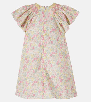 Floral smocked cotton dress | Tartine et Chocolat