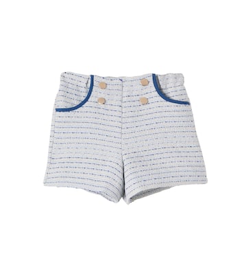 Bouclé tweed shorts | Pepa London