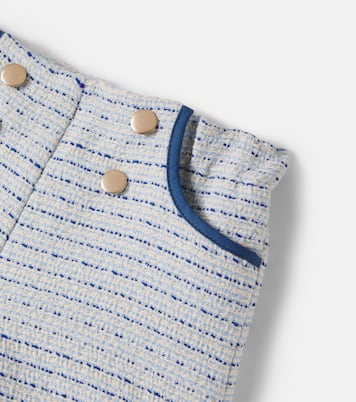 Bouclé tweed shorts | Pepa London