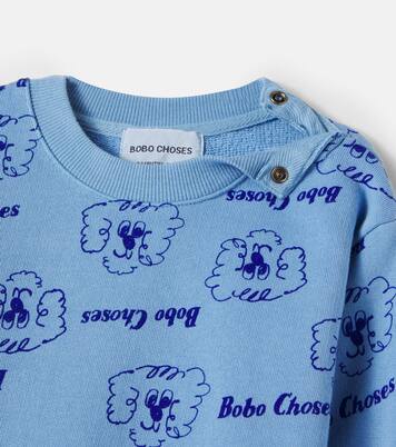 Sweatshirt Pickles The Dog aus Baumwoll-Jersey | Bobo Choses